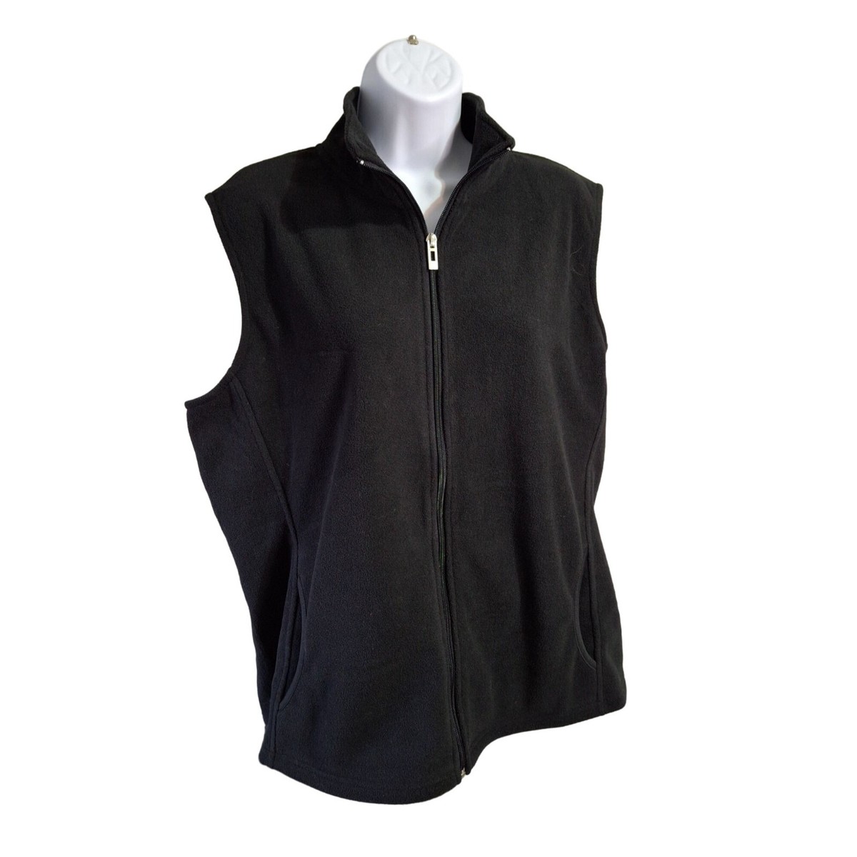 【SEE SEE】FLEECE VEST BLACK XXL 美品 SEE SEE】FLEECE VEST BLACK XXL 美品