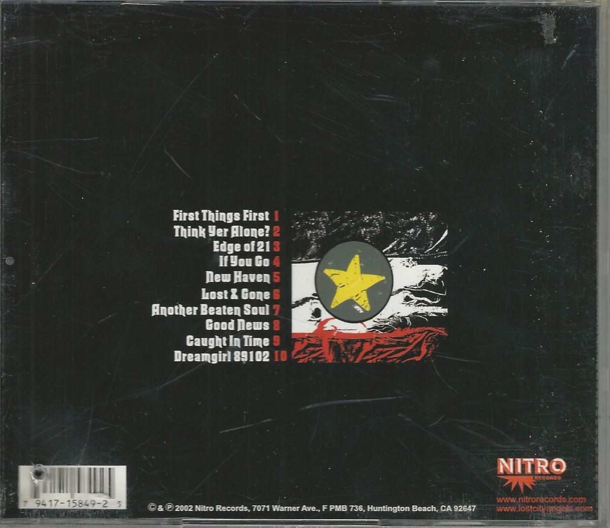 Music CD Lost City Angels Self Titled | eBay