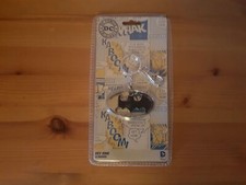 BATMAN ~ Logo ~ Superhero ~ DC ~ KeyRing Accessory Piece