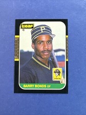 Barry Bonds ~ 1987 Leaf #219 ~ Rookie ~ 🎖️RARE - Canadian🎖️