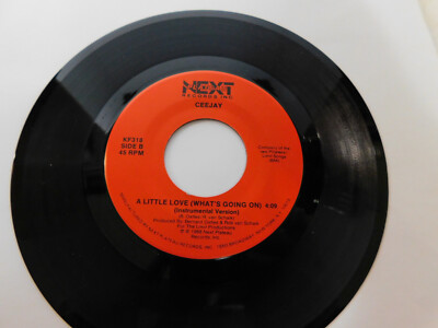 Ceejay – A Little Love (What's Going On) 1988 7