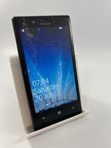 Nokia Lumia 720 schwarz entsperrt 8GB 4,3" 6,7MP 512MB Windows Smartphone gesprungen