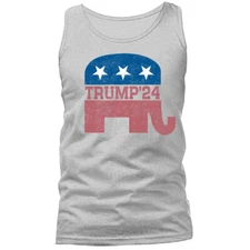 Donald Trump 2024 Republican Elephant Political Tank Top
