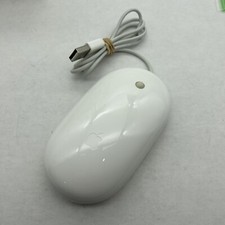 Apple A1152 White Mouse USB Wired Optical Mouse Genuine OEM -Warranty