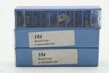 10x Hertel 6.24101L005 p20  2,11 mm Wendeschneidplatten WENDEPLATTEN