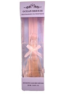 Vintage Ocean Breeze High Fragrance Oil- France-Decorative Glass Diffuser 5.28oz