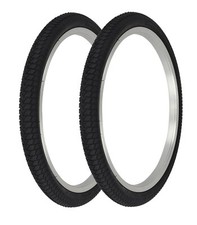 PRO Bicycle TIRE 20" x 1.75" ALL BLACK INFECTION STYLE 2 TIRES BMX Bike