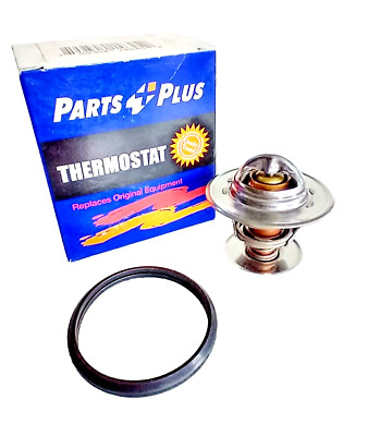 Engine Coolant Thermostat with Seal 195 °F OEM Temp PARTS PLUS/MOTORAD P 3979
