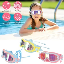 Kids Swim Goggles UV Protection Kid Swim Goggles Swimming Anti-Fog Glasses