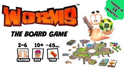 Worms - Armageddon Pledge Kickstarter exklusiv - NEU - EN - Brettspiel