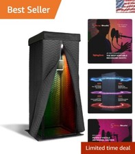 Transportable Studio Vocal Booth with Insulation   Crisp Vocals, Anywhere You Go