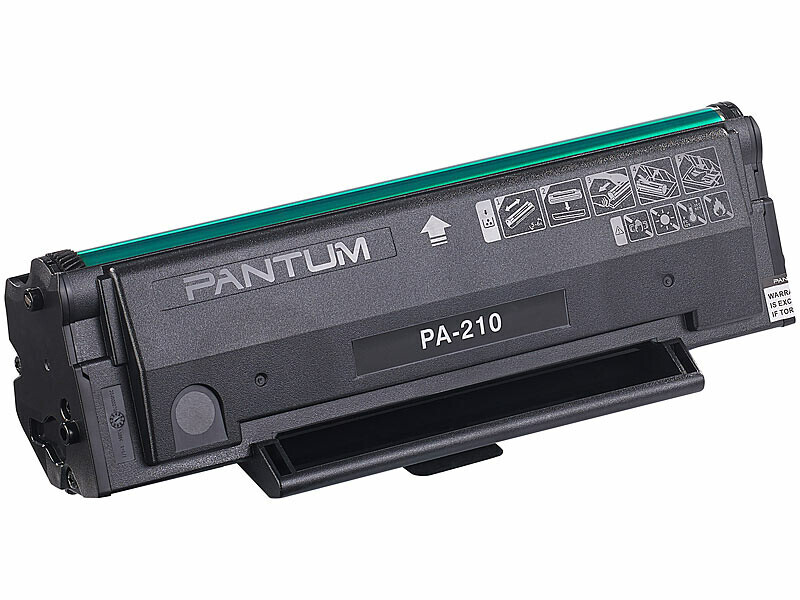 Toner PA-210E Pantum anti-bavure pour corriger les impressions laser pâles