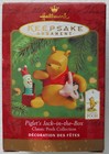 Hallmark Disney Classic Winnie Pooh Bear PIGLET'S JACK-IN-THE-BOX Ornament 2000 — photo 1
