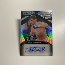 Rich Franklin Cards and Autographed Memorabilia Guide 10
