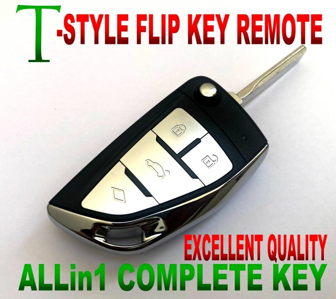 New Flip Key Remote For 2009-2016 Ford Fiesta - Alarm Chip Keyless Entry Fob 3Dk