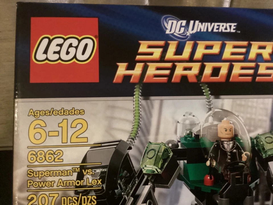 Lego DC Universe Super Heroes Superman vs Power Armor Lex 6862 Wonder Woman 2012 Foto 2 de 4
