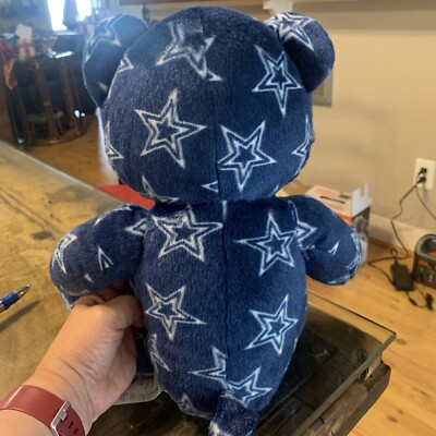 Build A Bear Dallas Cowboys Print Bear 16” NFL Team Collectible