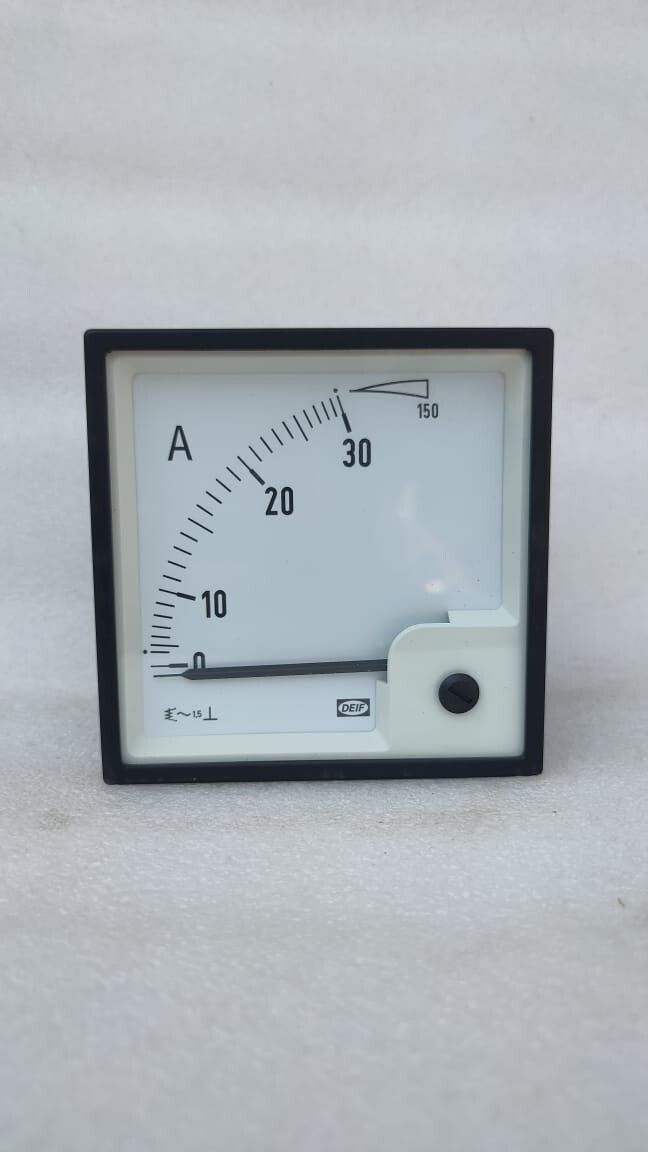 DEIF EQ96-X AMMETER 0-150A
