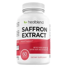 Pure Saffron Extract 88.5 mg - Mood, Focus, Vision and Heart Health Supplements