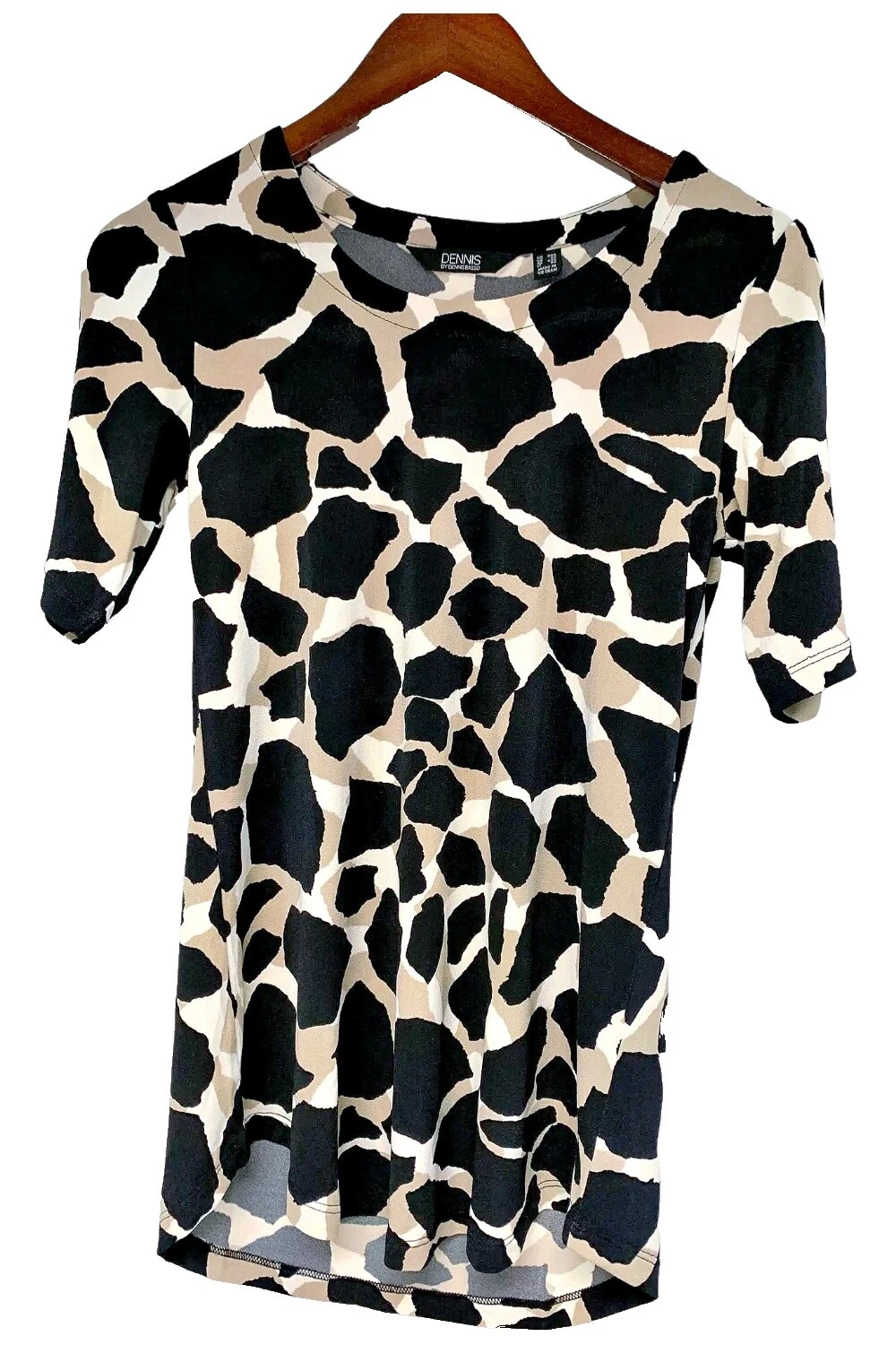 Camisetas Estampado Animal Dennis Basso para Mujeres