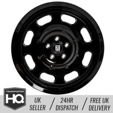 Navis Lenta – 20″ Black Finish Alloy Wheels for VW T5/ T6 Transporter (5x120)