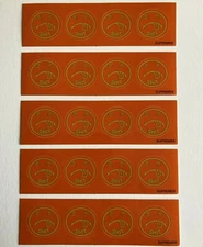 Supreme Sh*t Mini Sticker Orange 100% Authentic FW17 Season