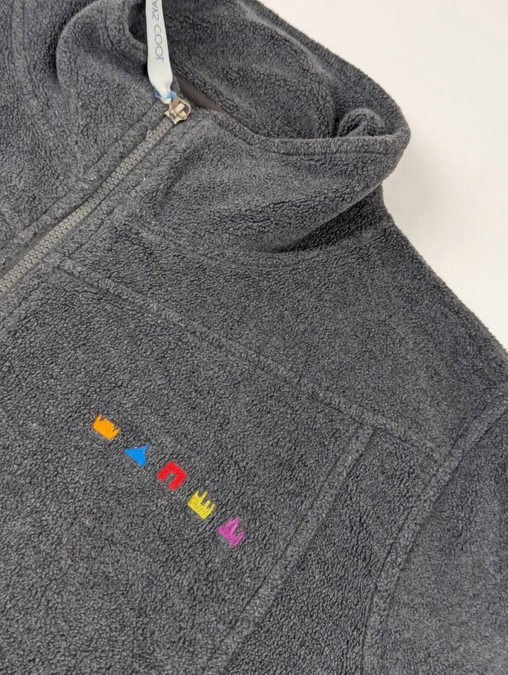 Centre Des Monuments Nationaux GrayFull Zip Long Sleeve Fleece Jacket Foto 3 de 4