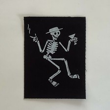 Social Distortion Cloth Patch 5" X 4" Punk Rock dead kennedys adicts CP84 