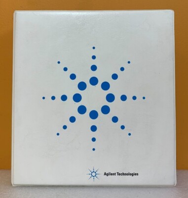 Agilent 08720-90393 2000 Network Analyzers Reference Guide Manual.