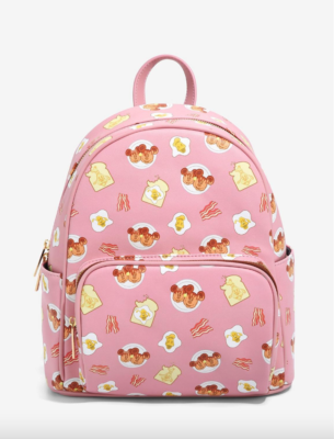 Danielle Nicole Disney pink Backpack Breakfast Mickey Waffles Bacon new foodie Danielle Nicole Disney Backpack Breakfast Mickey Waffles | eBay main image 3