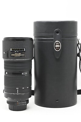 Nikon Nikkor AF 80-200mm f2.8 D ED Lens w/Tripod Mount+Case