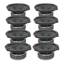 Sound Town 8-Pack 5" Full Range Drivers, Replacement Column Spk (STLF-C4-8PACK)
