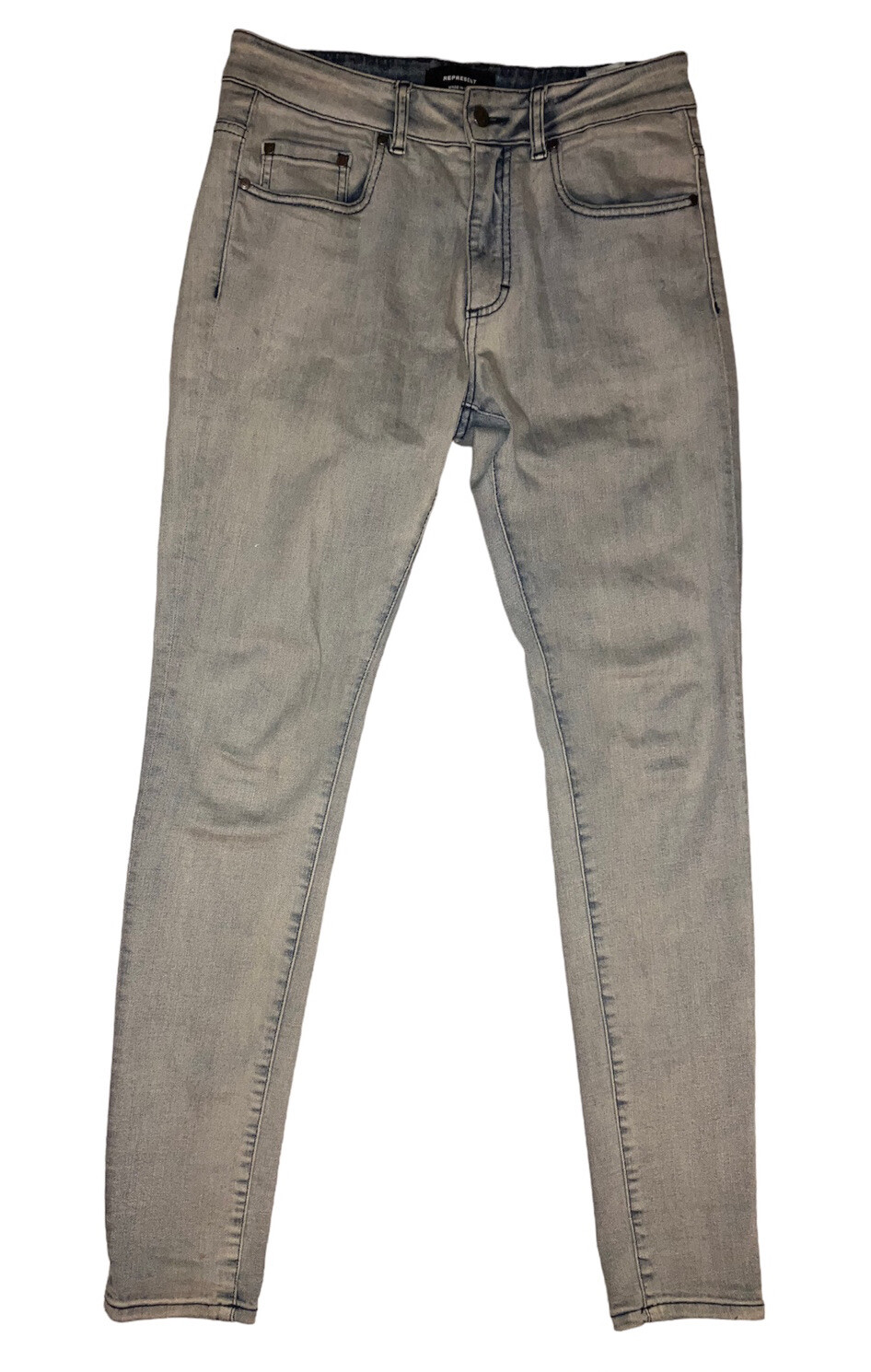 Represent Clo Distressed Essential Work Wash Made… - image 2