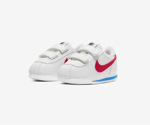 Nike Cortez Toddler Kids White/Red/Blue 