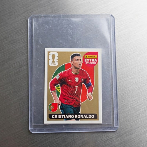 2026 Panini World Cup Cristiano Ronaldo Extra Sticker Legend Gold – Portugal #7