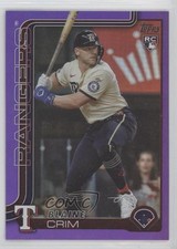 2025 Topps Update Purple Rainbow Foil /250 Blaine Crim #US205 0w47