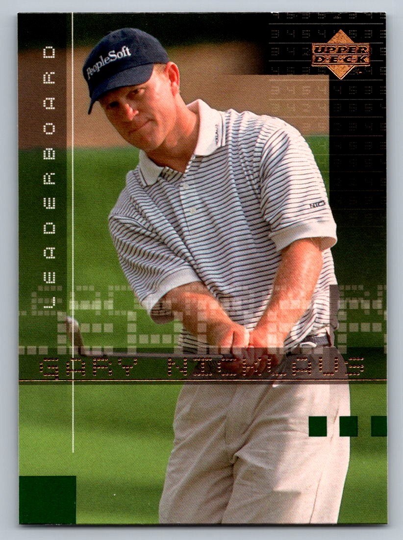 2002 UPPER DECK GOLF CARD LEADERBOARD #114 GARY NICKLAUS