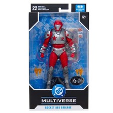 McFarlane DC Multiverse Platinum Edition Rocket Red Brigade 7 Chase Figure New