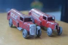 French Dinky Toys 25d Tanker Lorries "Essolube" Original Vintage 1940s