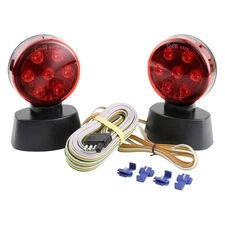 GROTE 65720-5 Trailer Lighting Kit ,Magnetic,Harness 2VPJ6