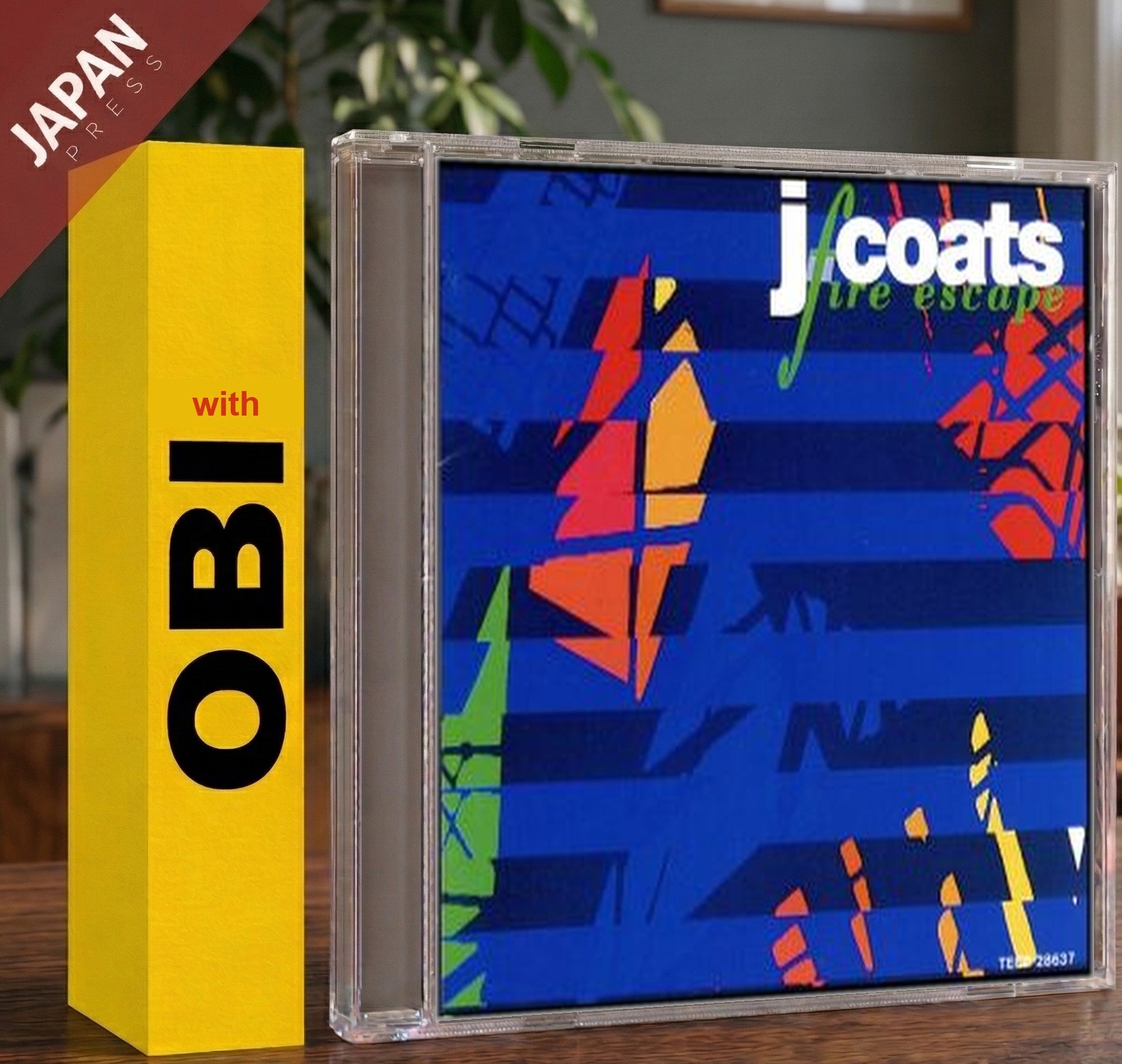 J. Coats - Fire Escape [TECP-28637] w/OBI CD Japan Import Rock