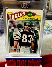 1977 TOPPS VINCE PAPALE RC PHILADELPHIA EAGLES #397 Nice Clean Card Rookie ?. rookie card picture