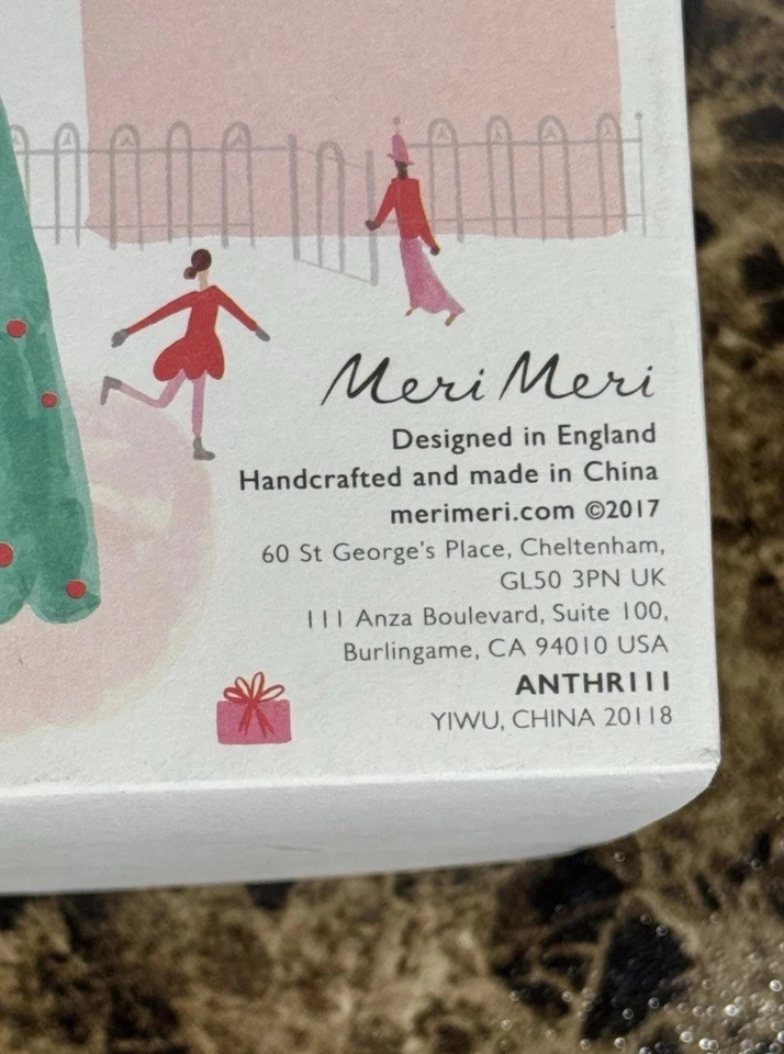 2 Packs Meri Meri Anthropologie City Christmas Cupcake Kit Toppers + Liners $50 - Image 4 of 4