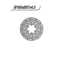 Derbi GPR Nude (GS1A1B) 125 Hintere Scheibenbremse 2004 2005 2006 NG