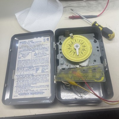 Model T103 Dial Timer Tested Intermatic