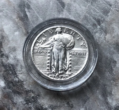 1929 Standing Liberty Quarter in AU CONDITION