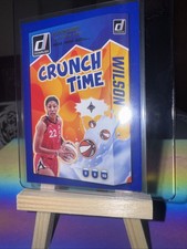 2025 Panini Donruss WNBA - Crunch Time A'ja Wilson #12 Press Proof Blue