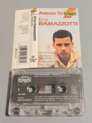 EROS RAMAZZOTTI '' Adesso Tu '', MC tape Kassette