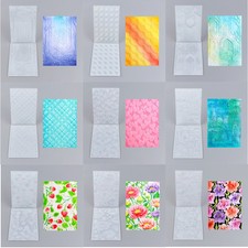 3D Embossing Folder Love heart Flowers Stencils For DIY Scrapbooking Craft Card