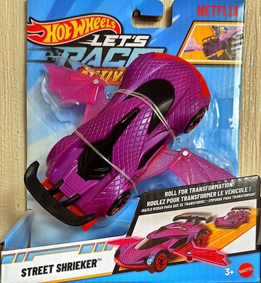 Hot Wheels Netflix Let s Race Activate! Street Shrieker- Roll For Transformation